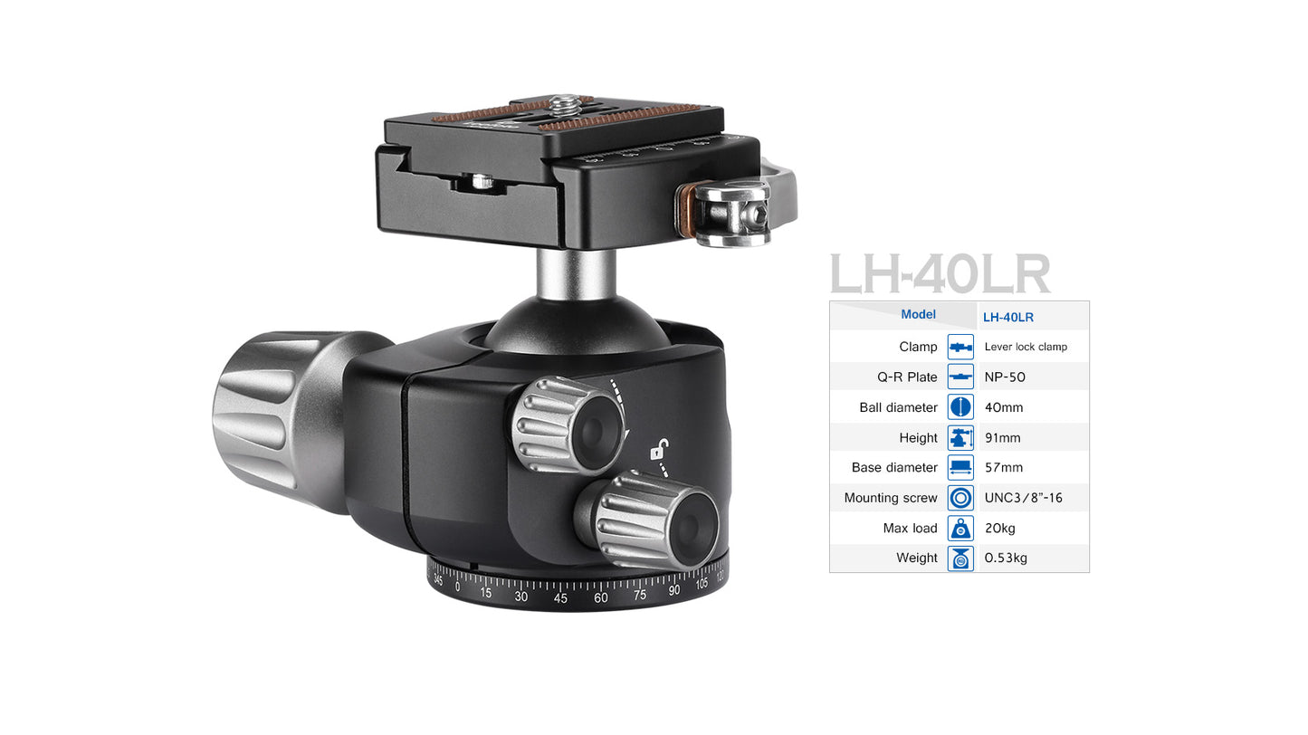 
                  
                    Leofoto LS-323C Professional Light Weight Carbon Fiber Tripod Kit
                  
                