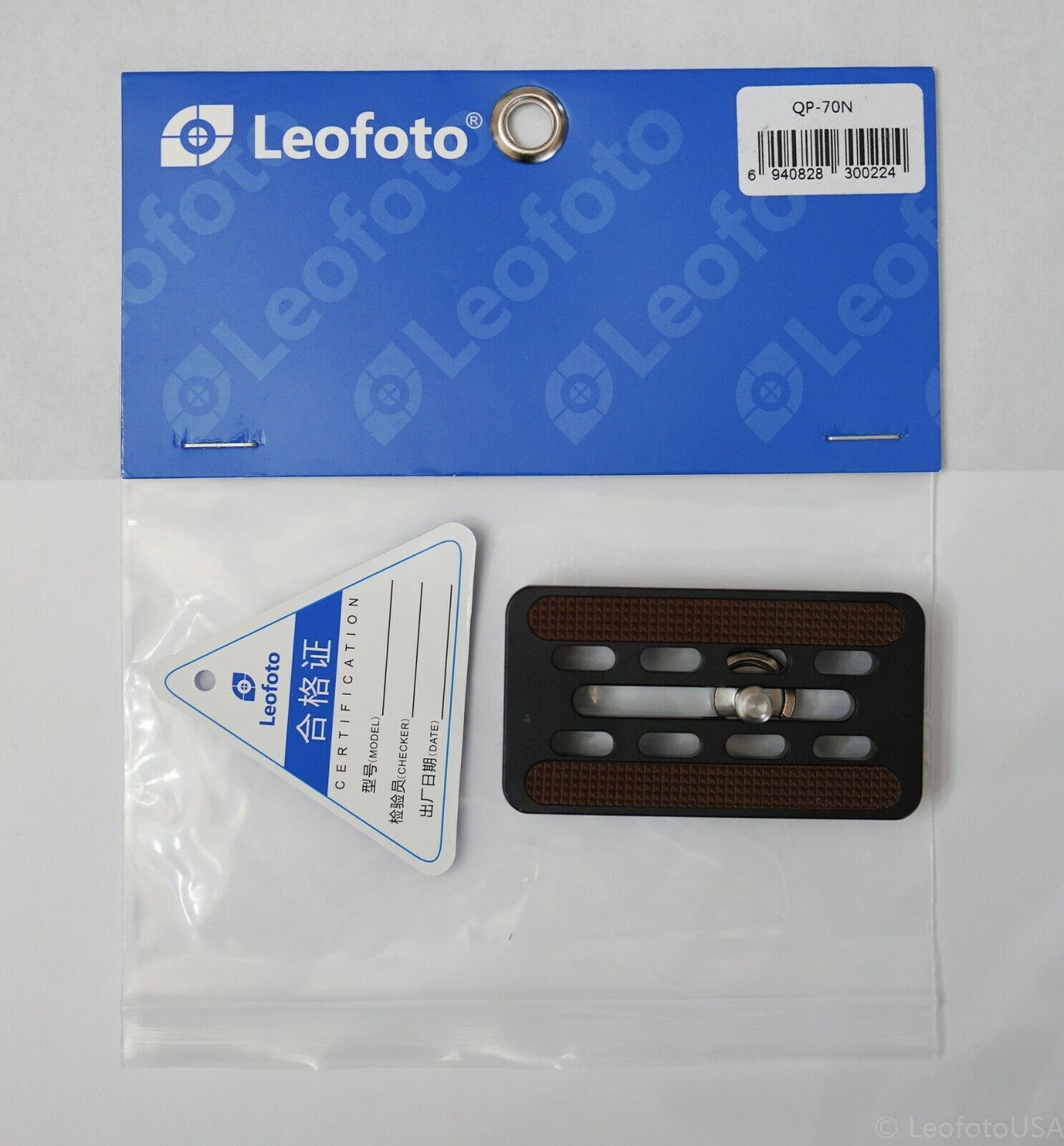 
                  
                    Leofoto QP-70N 70mm Plate ARCA Compatible with scales for panoramic clamp
                  
                