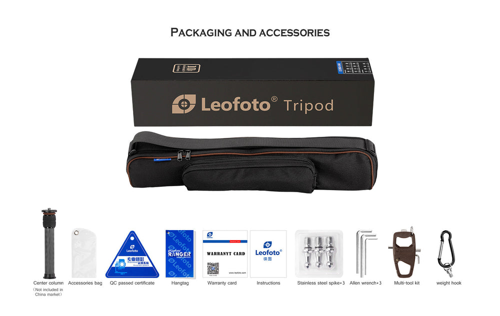 
                  
                    Leofoto LS-254C Professional Light Weight Carbon Fiber Tripod Kit
                  
                