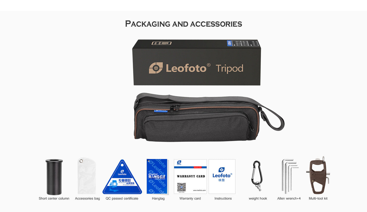 
                  
                    Leofoto LX-255CT Reversible Travel Tripod
                  
                