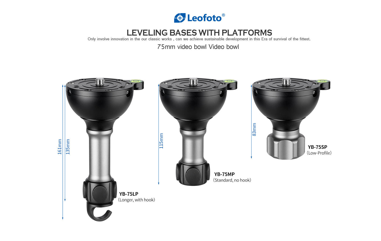 
                  
                    Leofoto LM-365C (Camo) Tripod with 75mm Video Bowl+Platform
                  
                