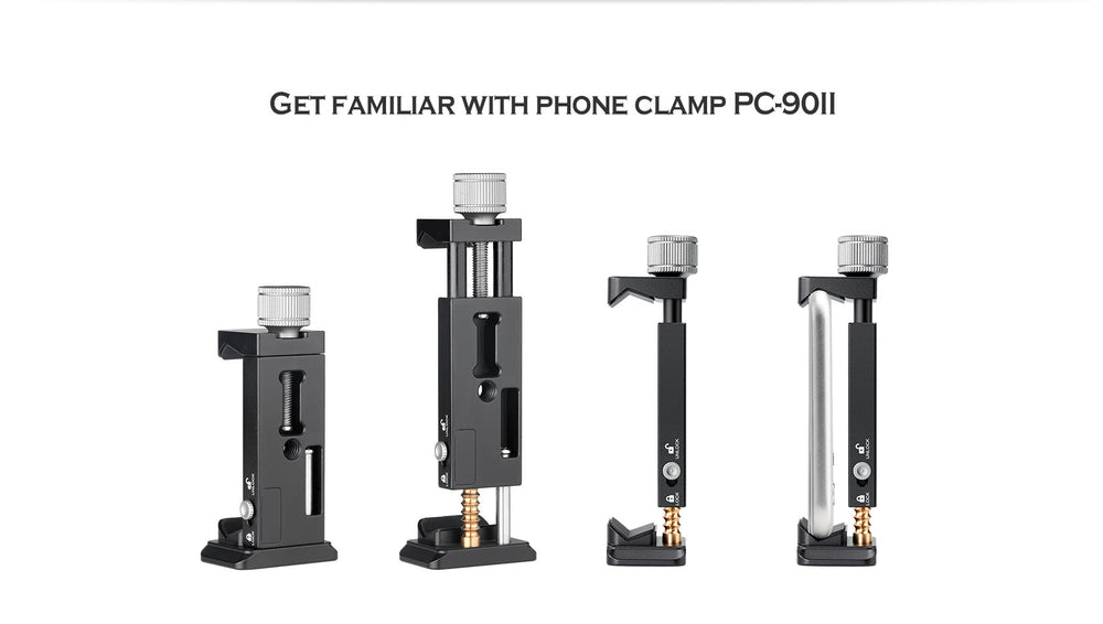 
                  
                    Leofoto PS-1 Smartphone Stand and PC-90II Clamp Combo with Arca-Compatible Base
                  
                