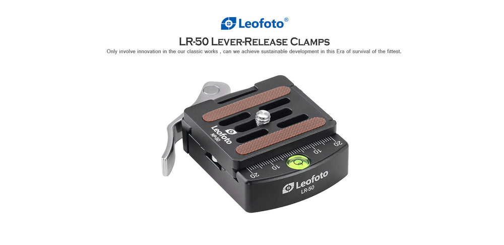 
                  
                    Leofoto LR-50 Lever Release Clamp with QR Plate
                  
                
