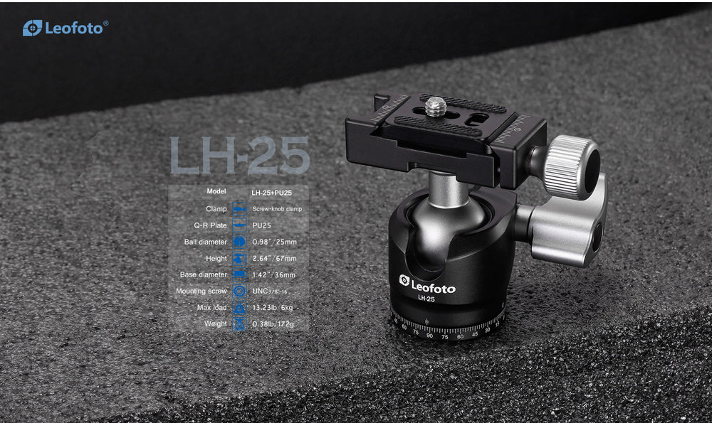 
                  
                    Leofoto LS-224C Professional Light Weight Carbon Fiber Tripod Kit
                  
                