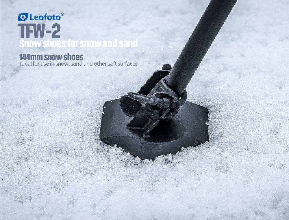 
                  
                    Leofoto TFW-2 Set of 3 Universal Snow / Sand Shoes 144mm Feet For Tripod
                  
                