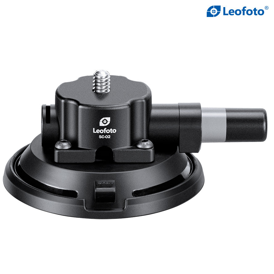 
                  
                    Leofoto SC-02 100mm Suction Cup Mounting Base | 1/4" Screw with 1/4"& 3/8" Threaded Holes | Max Load: 88lb (40kg)
                  
                
