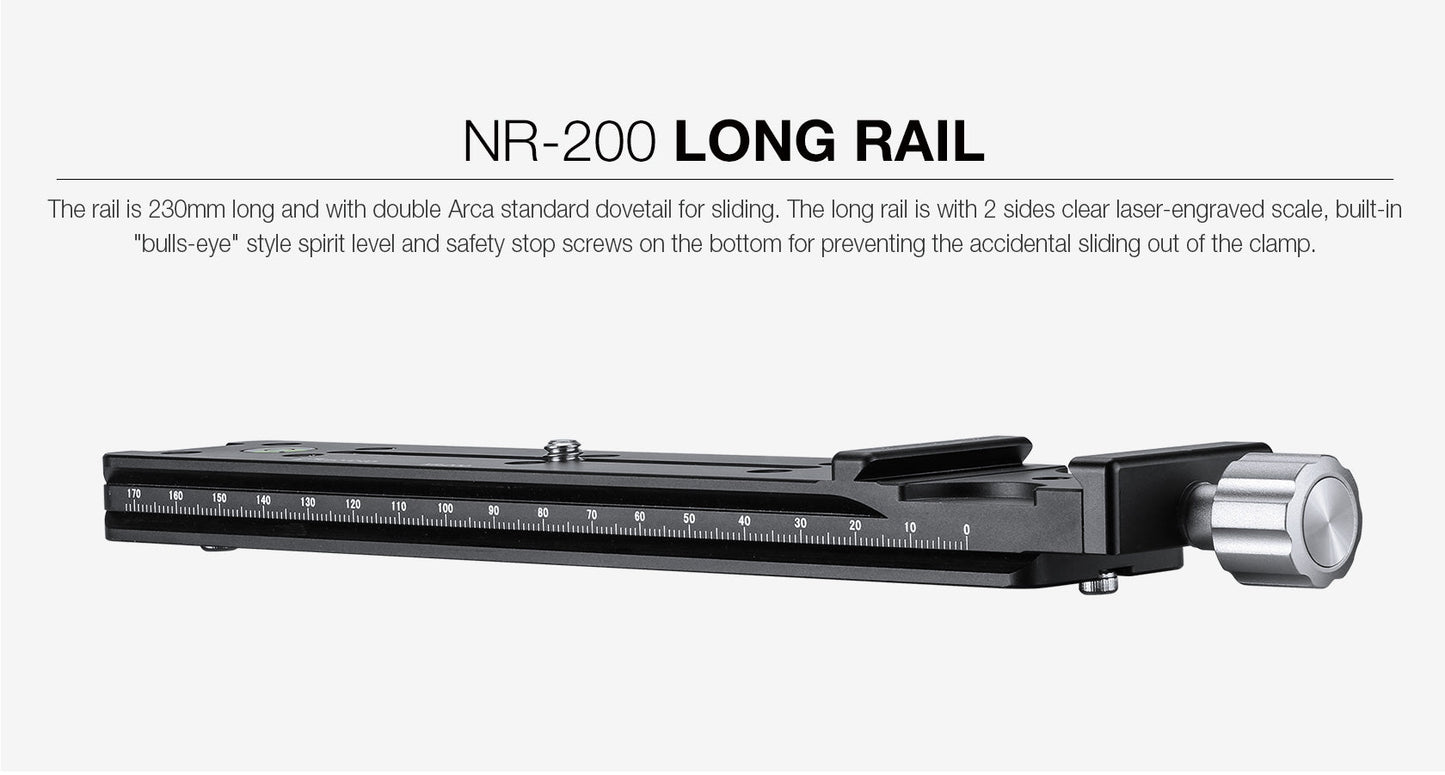 
                  
                    Leofoto FDM-01 Binocular Rangefinder Rail Kit | Length: 230mm
                  
                