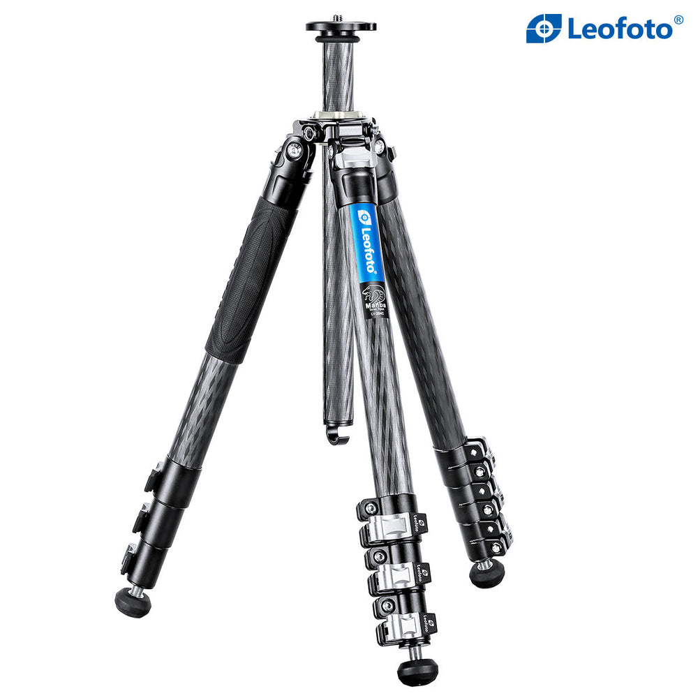 
                  
                    Leofoto LV-284C 4-Section Carbon Fiber Tripod / Built-In Hollow Ball and Flip Leg Locks
                  
                