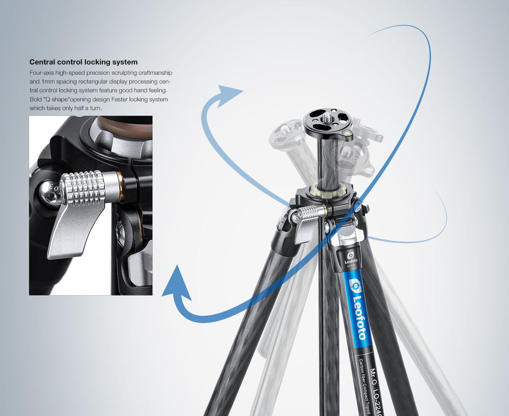 
                  
                    Leofoto LO-224C Tripod with Built-in Hollow Ball & Bag
                  
                