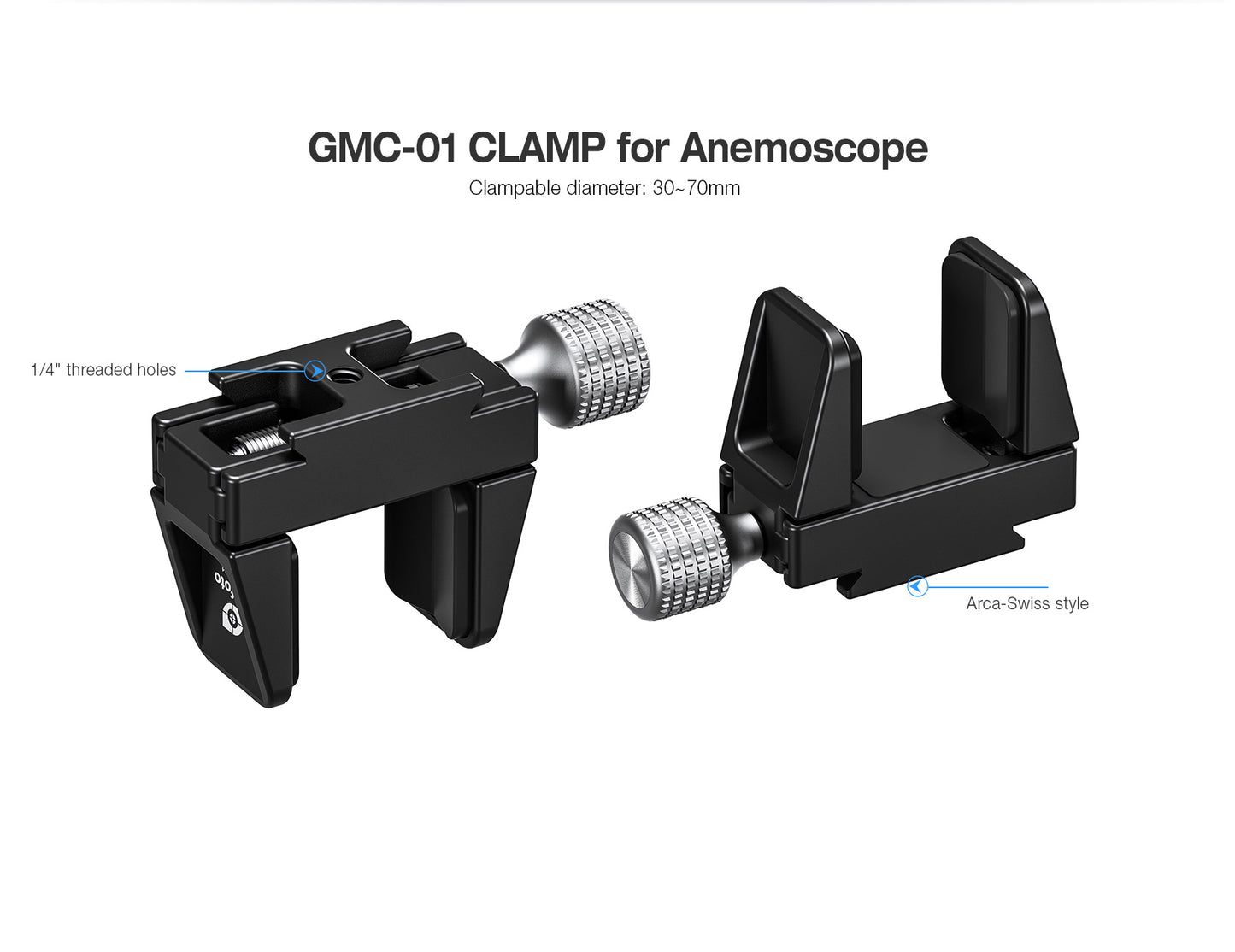 
                  
                    Leofoto GMC-01 Clamp Set for Anemometer
                  
                